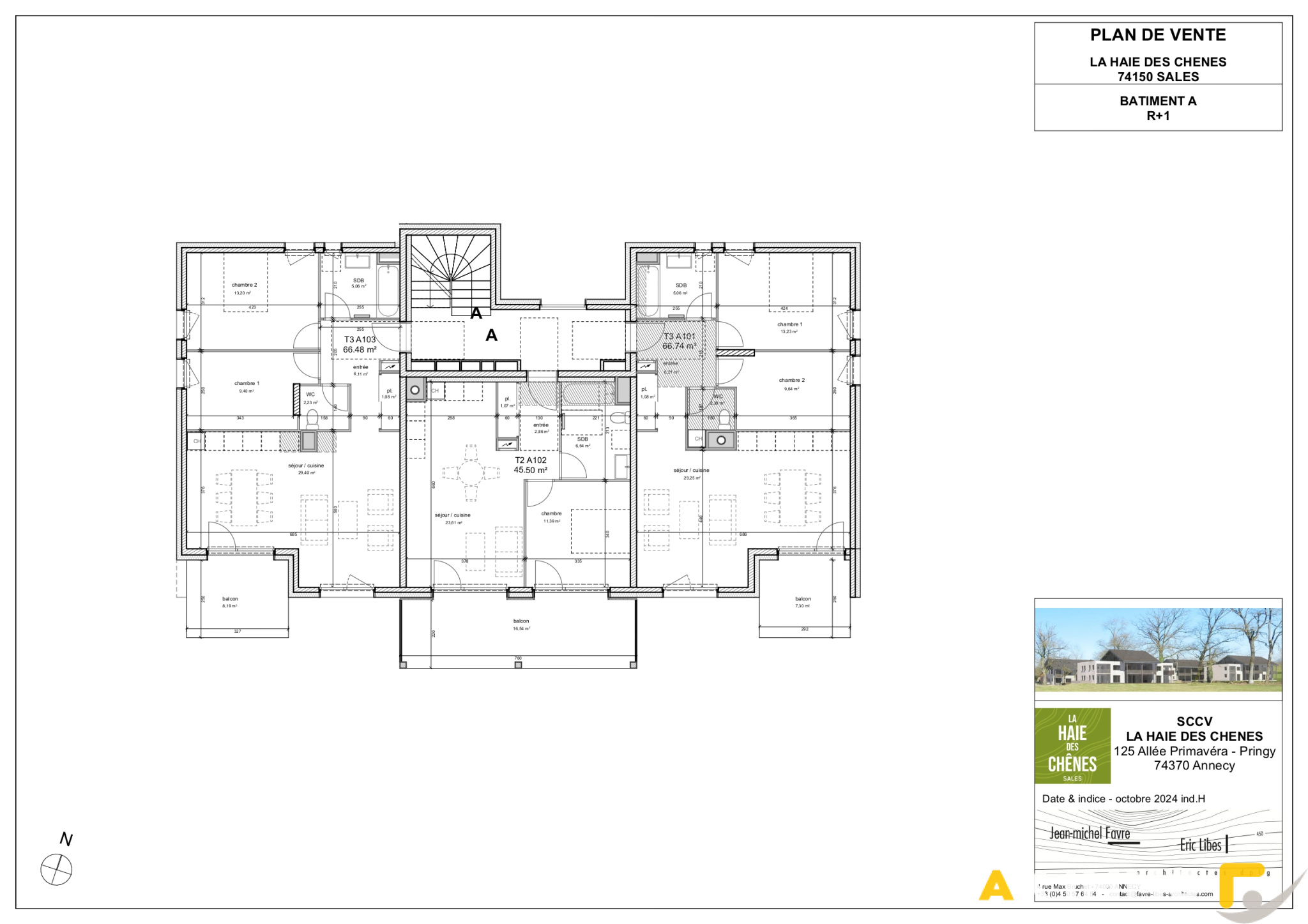 Appartement T3 - 7240 m2 - Sales