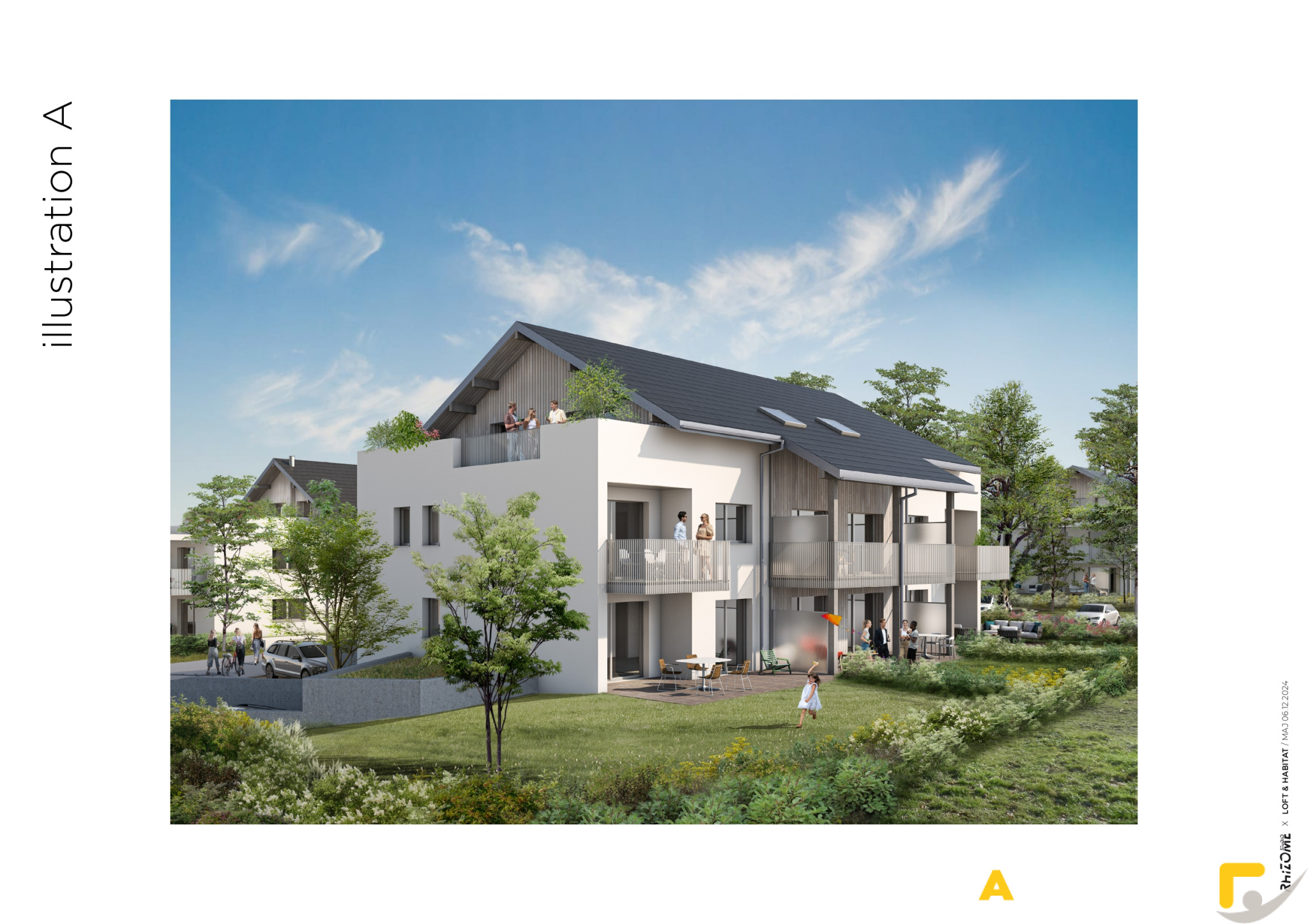 Appartement T3 avec balcon - 6660 m2 - Sales